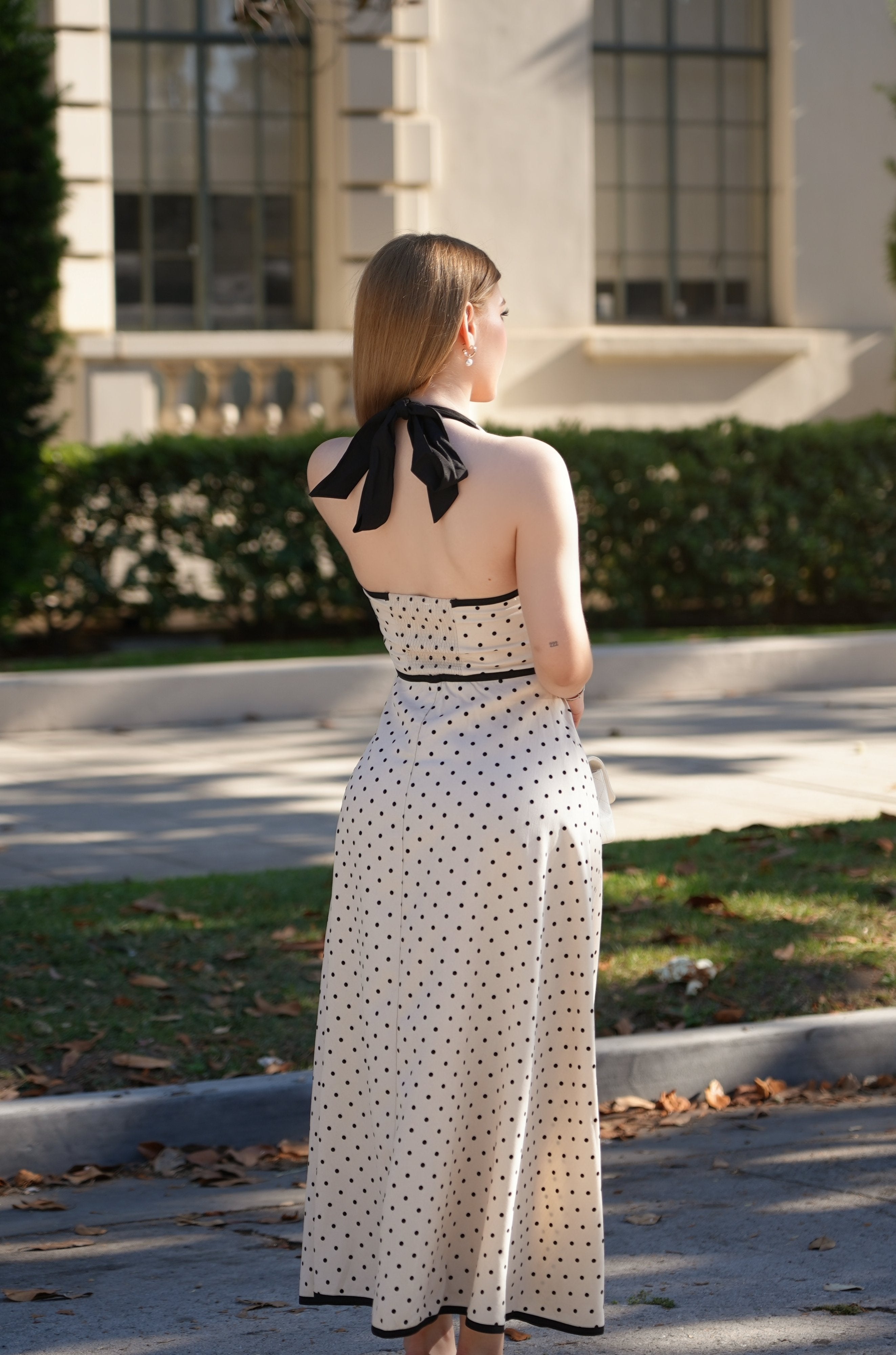 Amelie Polka Dot Dress