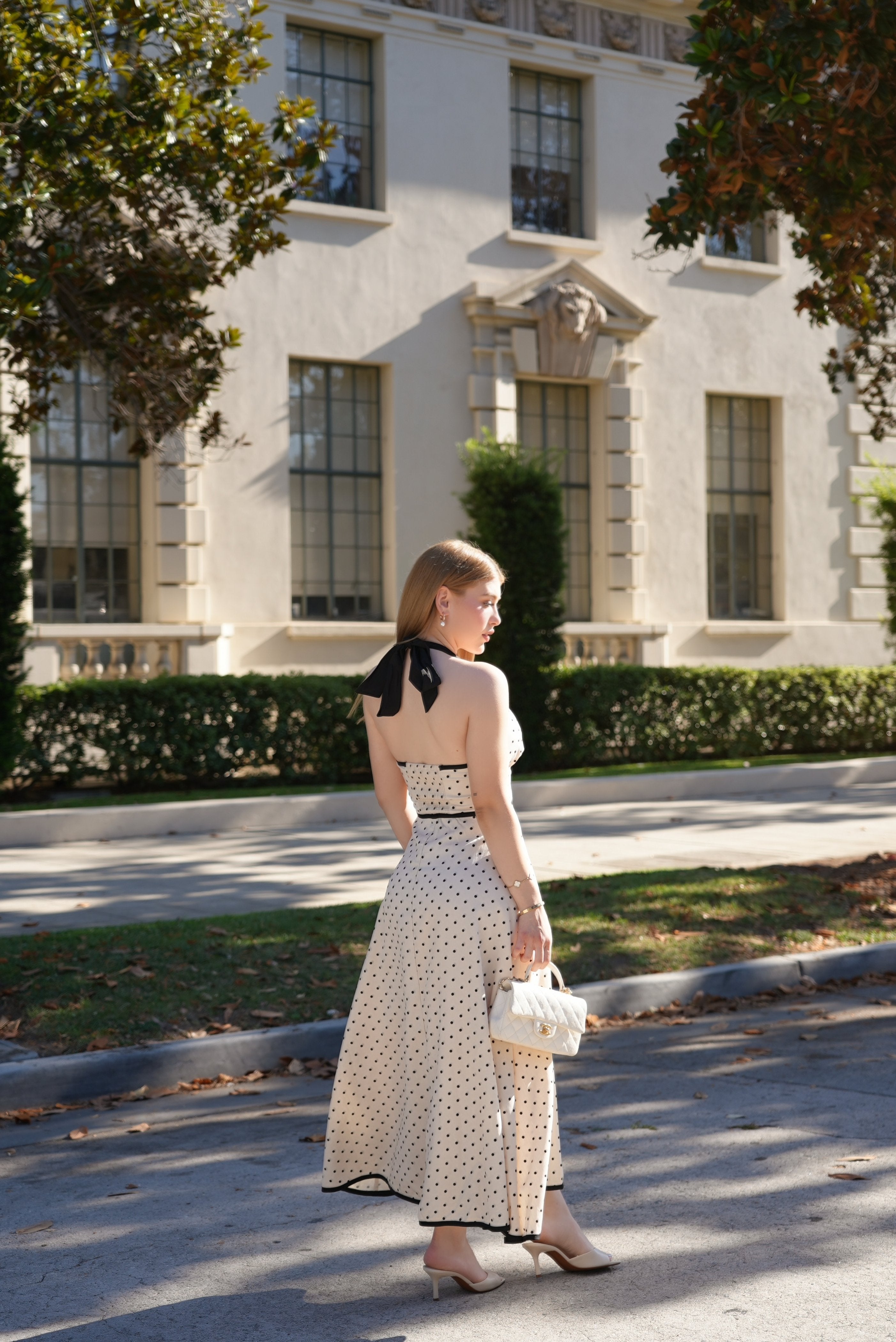 Amelie Polka Dot Dress