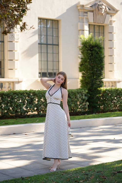 Amelie Polka Dot Dress